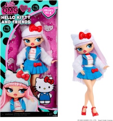 Кукла LOL Изненада! OMG обича Hello Kitty и приятели - Hello Kitty, подвижна