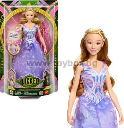 Пееща модна кукла Mattel Wicked - Глинда 