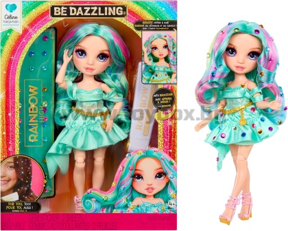 Кукла Rainbow High Be Dazzling - Celine Turquoise
