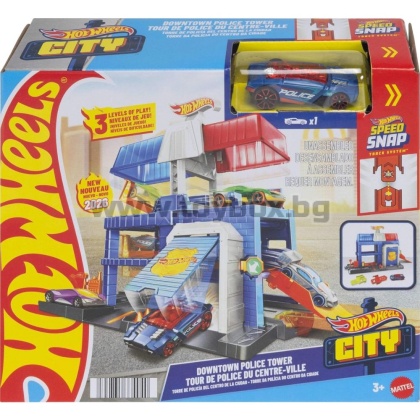 Hot Wheels City - Писта Downtown Police Tower