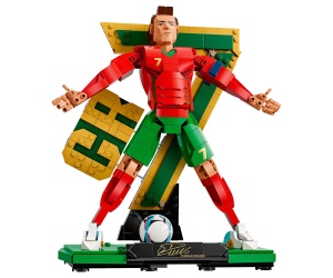 LEGO® Editions 43016 - Кристиано Роналдо - футболна легенда