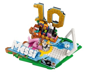 LEGO® Editions 43011 - Лионел Меси - футболни акценти