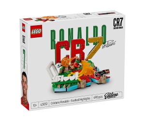 LEGO® Editions 43012 - Кристиано Роналдо - футболни акценти