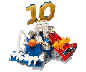 LEGO® Editions 43013 - Килиан Мбапе - футболни акценти
