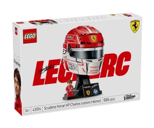 LEGO® Editions 43014 - Каска на Чарлз Льоклер от Scuderia Ferrari HP