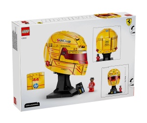 LEGO® Editions 43022 - Каска на Луис Хамилтън от отбора на Scuderia Ferrari HP