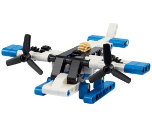 LEGO® Technic 30736 - Бял хидроплан