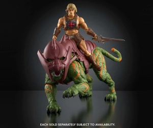 Masters of the Universe - Колекционерска фигура Бойният тигър със звук, 16.5 см