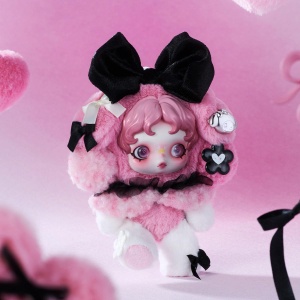 Колекционерска фигурка-ключодържател POP MART SKULLPANDA x My Melody