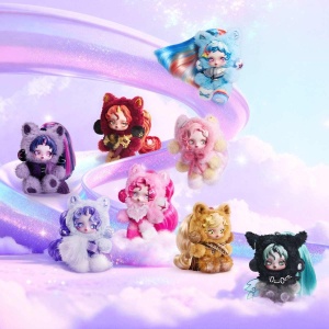 Колекционерска фигурка-ключодържател POP MART SKULLPANDA  - My Little Pony 