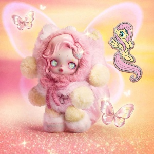 Колекционерска фигурка-ключодържател POP MART SKULLPANDA  - My Little Pony 