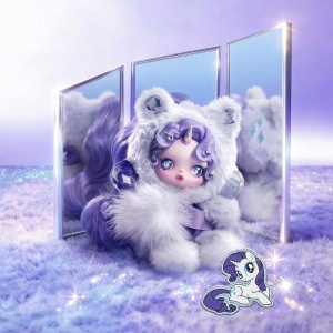 Колекционерска фигурка-ключодържател POP MART SKULLPANDA  - My Little Pony 