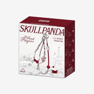Многофункционален комплект висулки POP MART SKULLPANDA Feast Begins