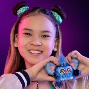 Колекционерска плюшена играчка Furby Furblets K-Pop Ловци на демони - Дерпи Тигър