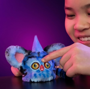 Колекционерска плюшена играчка Furby Furblets K-Pop Ловци на демони - Дерпи Тигър