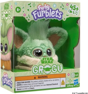 Колекционерска плюшена играчка Furby Furblets Star Wars Grogu